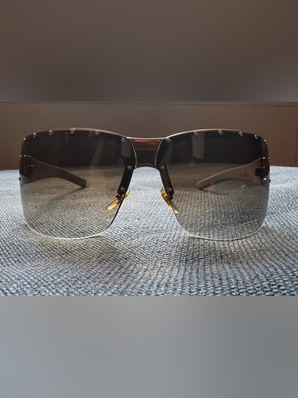 Gucci vintage star studded sunglasses. Original case no cleaning cloth.